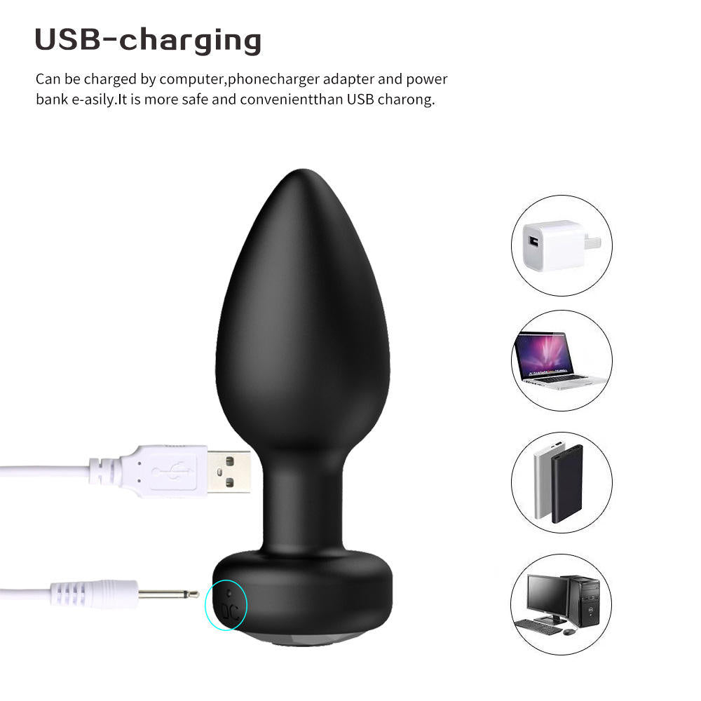 Butt Plug Vibrant Télécommandé – Plaisir Anal Discret Pour Elle, pour Lui