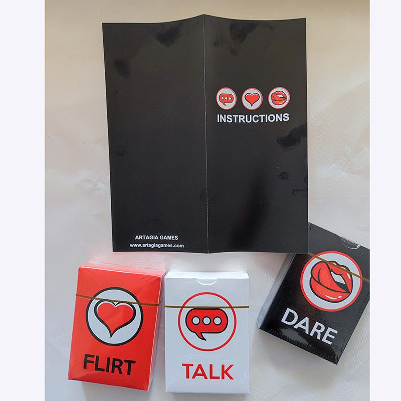 Trilogie de Cartes Érotiques – Jeu Sexy Intime, pour couple