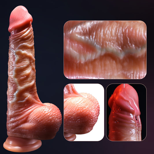 Dildo à Peau Étirable – Sensation Ultra Réaliste et Plaisir Flexibilité