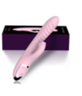 Stimulateur 2 en 1 – Vibration Vaginale et Succion Clitoridienne Pour Elle