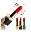 Mini Vibromasseur Discret – Look Rouge à Lèvres, Pour elle
