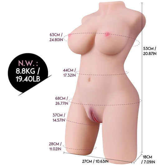 Masturbateur aux courbes Sublimes – Seins, Fesses & Vulve Parfaits, pour lui