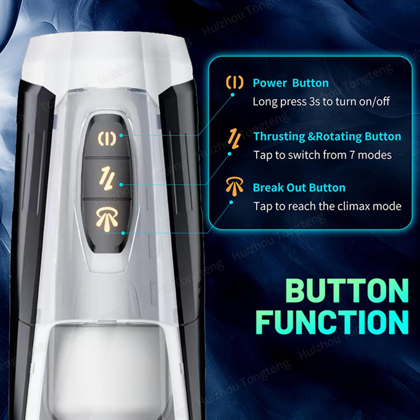 Masturbateur Automatique – Stimulation 360° Réaliste pour lui