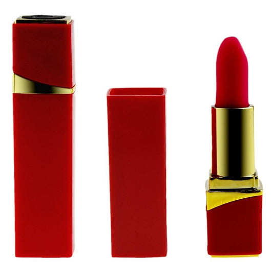 Mini Vibromasseur Discret – Look Rouge à Lèvres, Pour elle