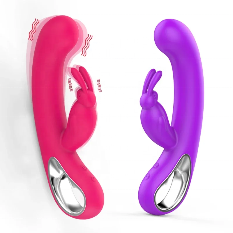 Vibromasseur Dildo – Double Stimulation - lapin pour clitoris, pour elle