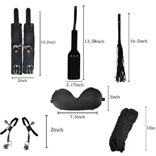 Kit de Soumission BDSM Complet – Plaisir et Domination, pour couple