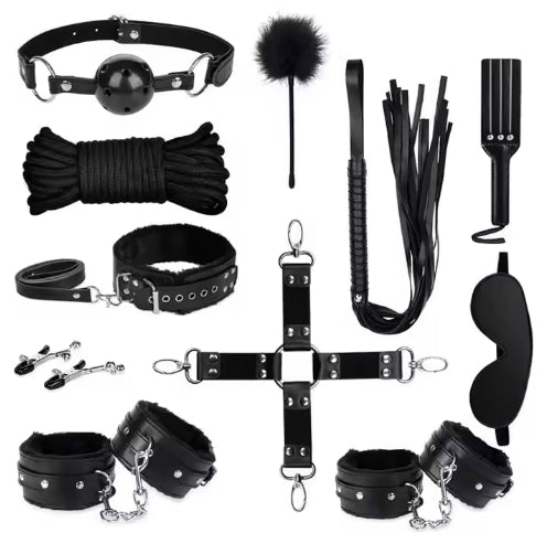 Kit de Soumission BDSM Complet – Plaisir et Domination, pour couple