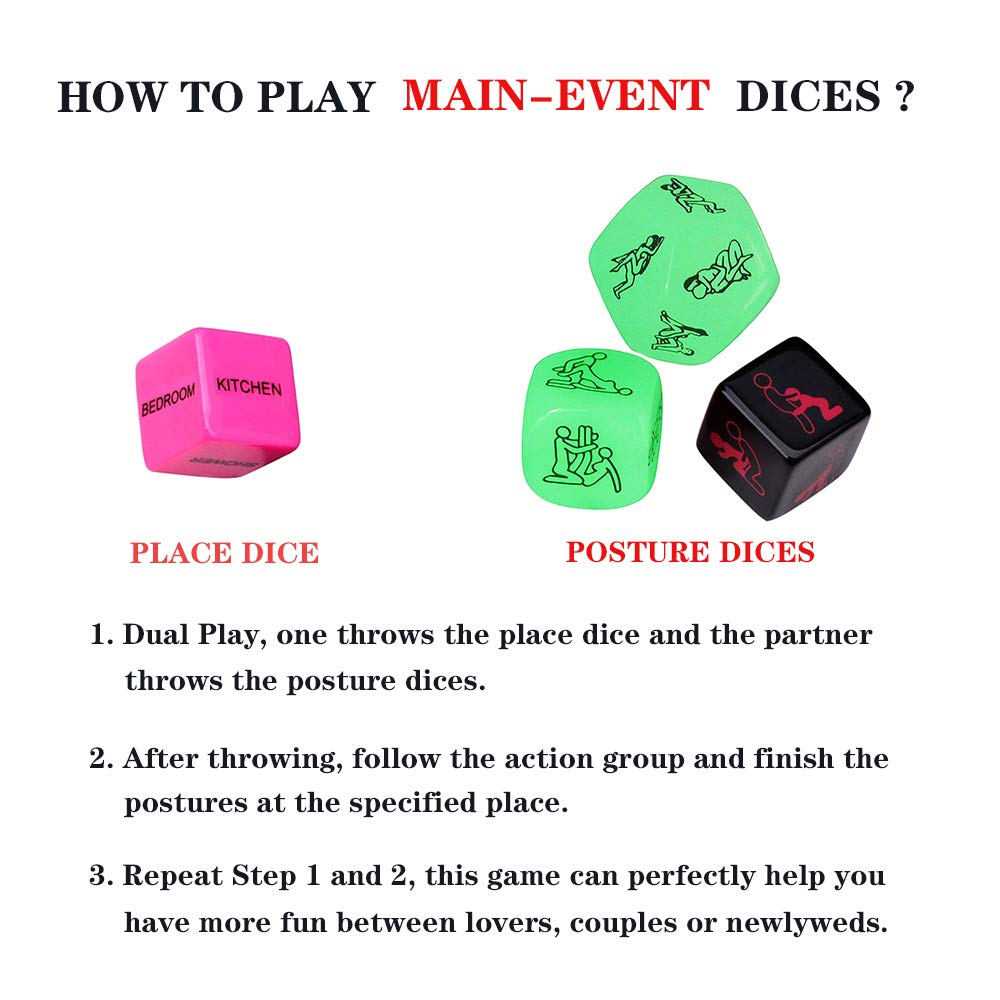 Jeu de Dés Érotiques Pour Couple – Osez le Plaisir au Hasard, pour couple