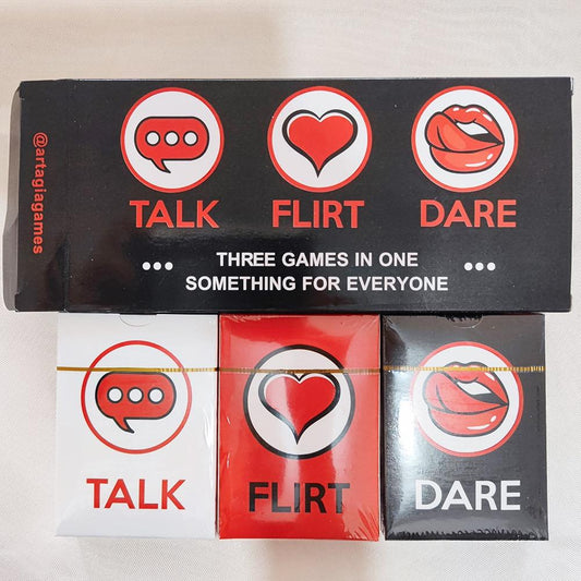 Trilogie de Cartes Érotiques – Jeu Sexy Intime, pour couple